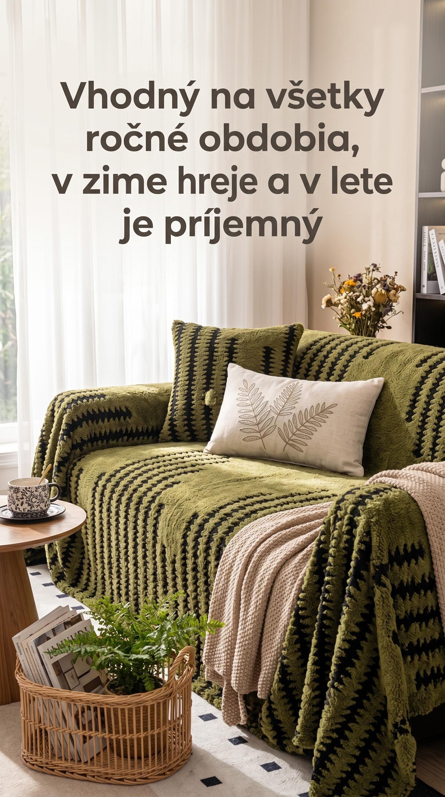 Poťah na pohovku – použitie v interiéri